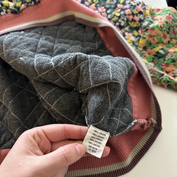 Anthropologie Conditions Apply Felicity Floral Print Quilted Hoodie 3X - Picture 7 of 7